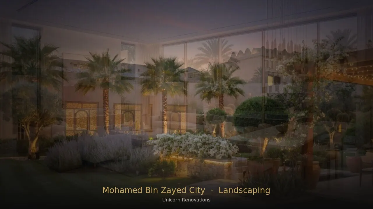 Landscaping in Mohamed Bin Zayed City
