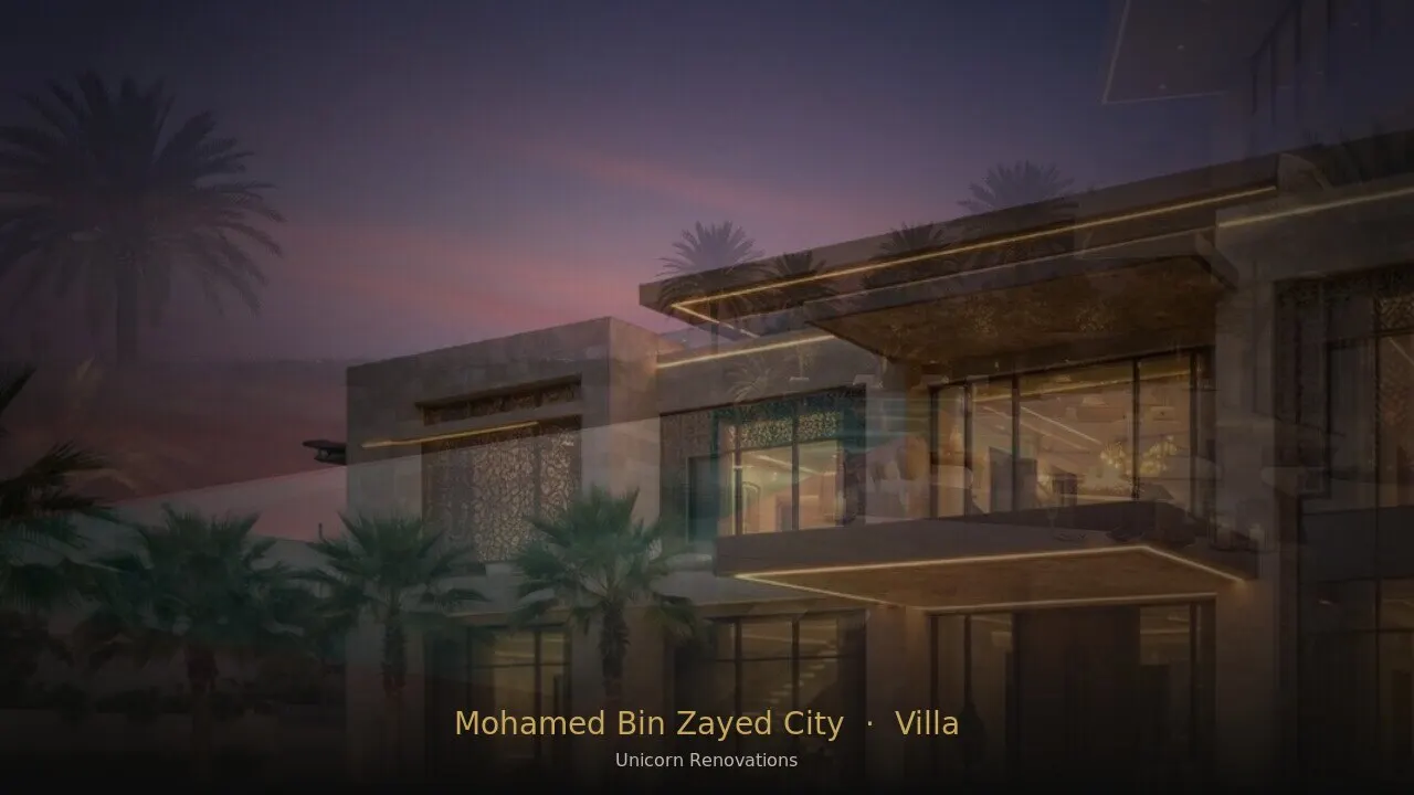 Villa Renovation in Mohamed Bin Zayed City
