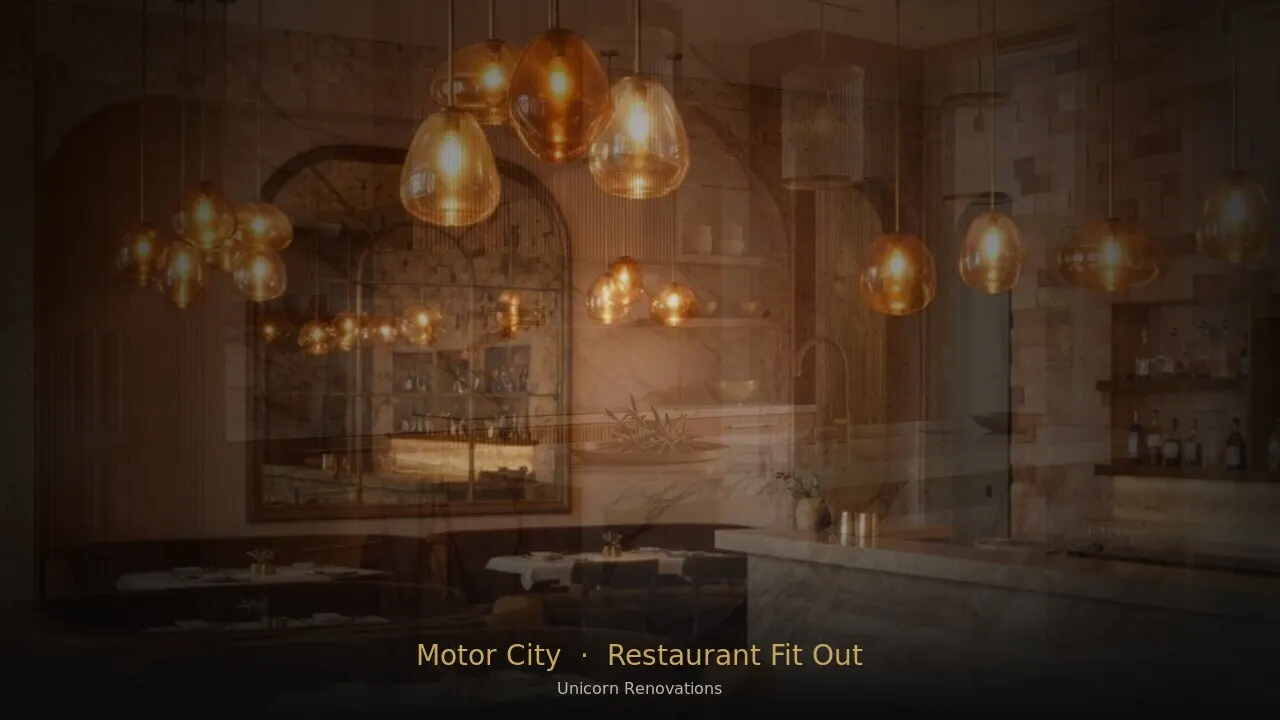 Restaurant Fit-Out in Motor City