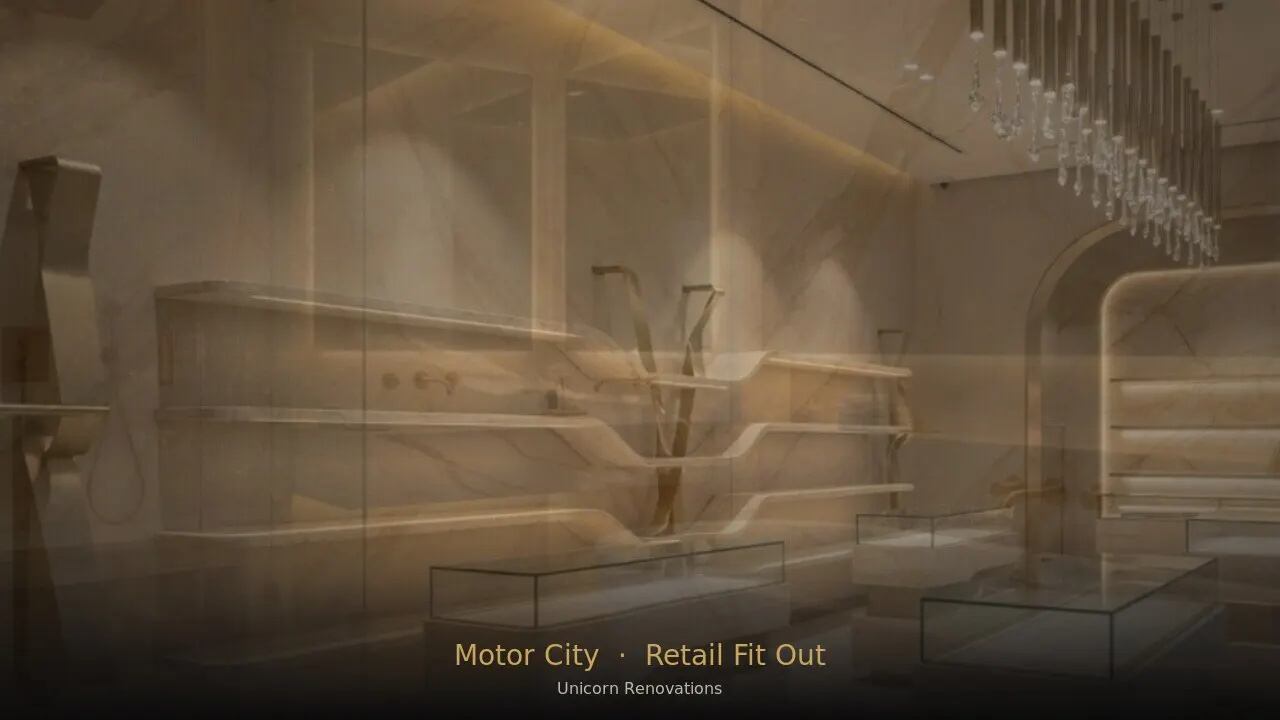 Retail Fit-Out in Motor City