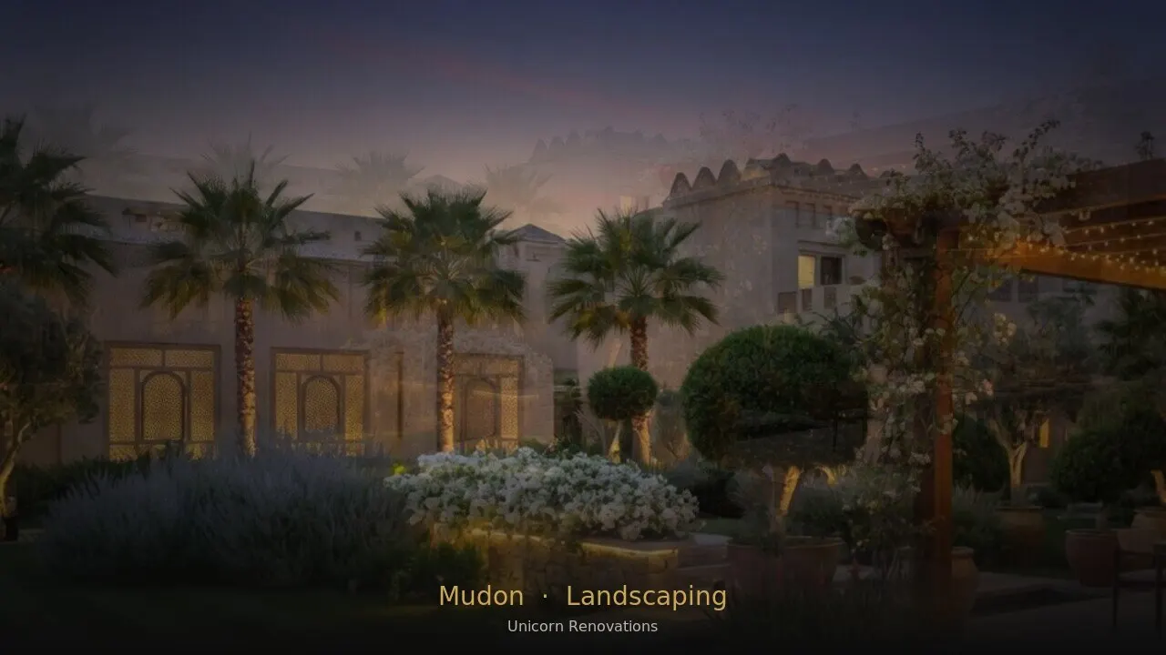 Landscaping in Mudon