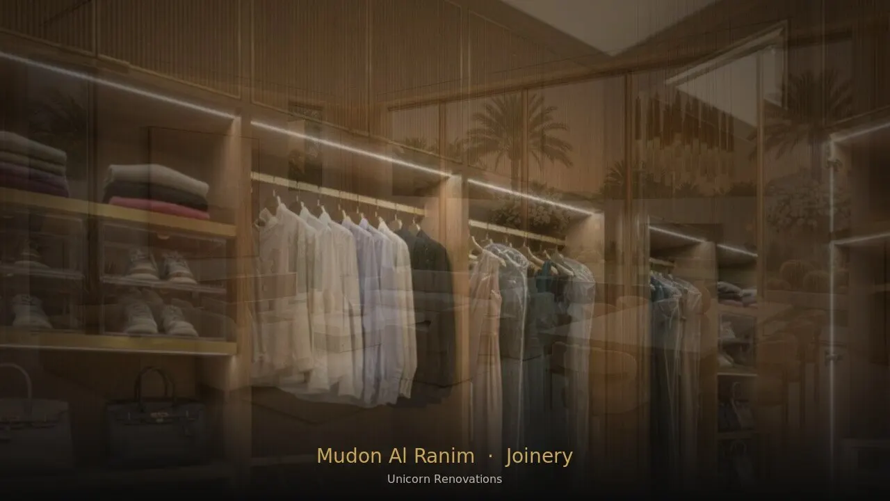 Joinery & Cabinetry in Mudon Al Ranim — Unicorn Renovations