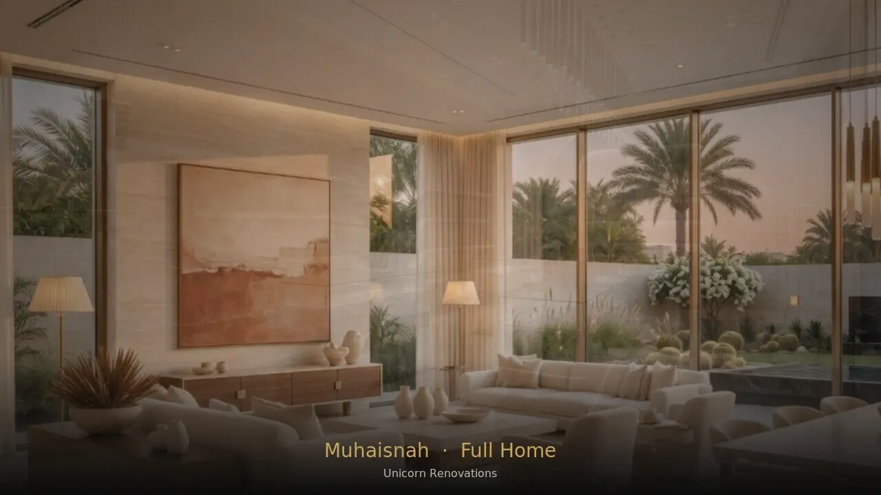 Full Home Renovation in Muhaisnah