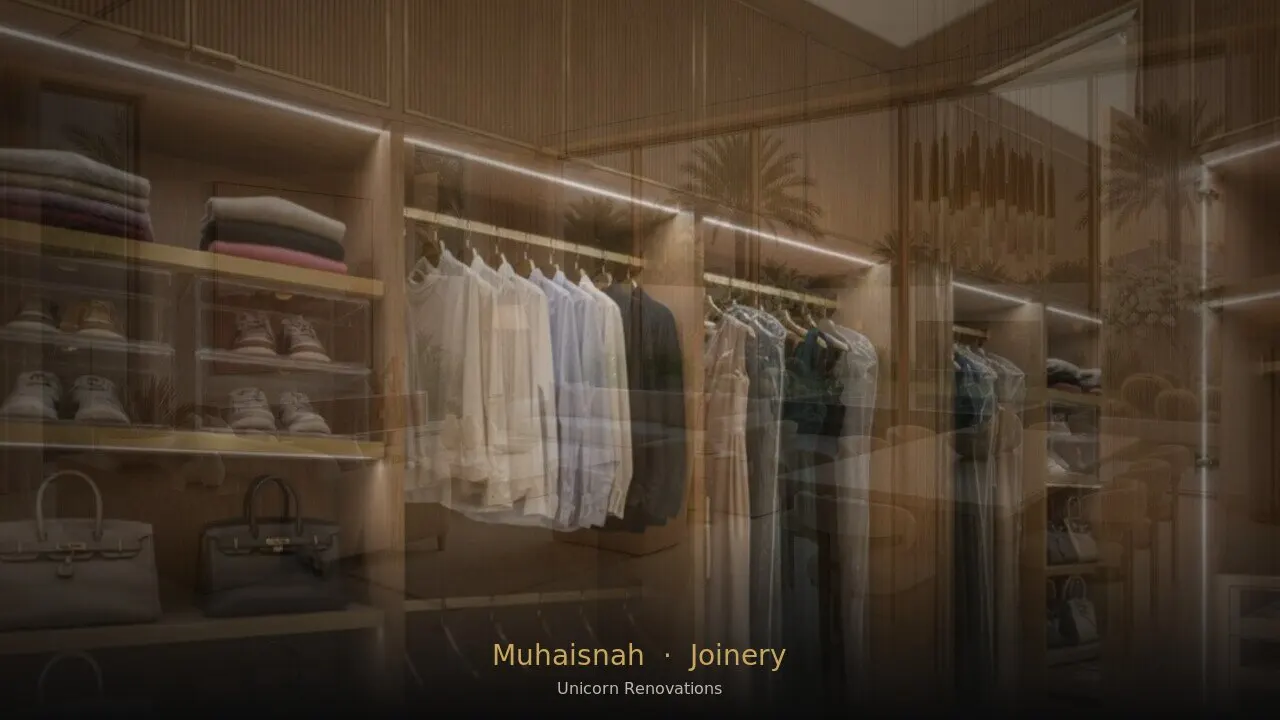 Joinery & Cabinetry in Muhaisnah