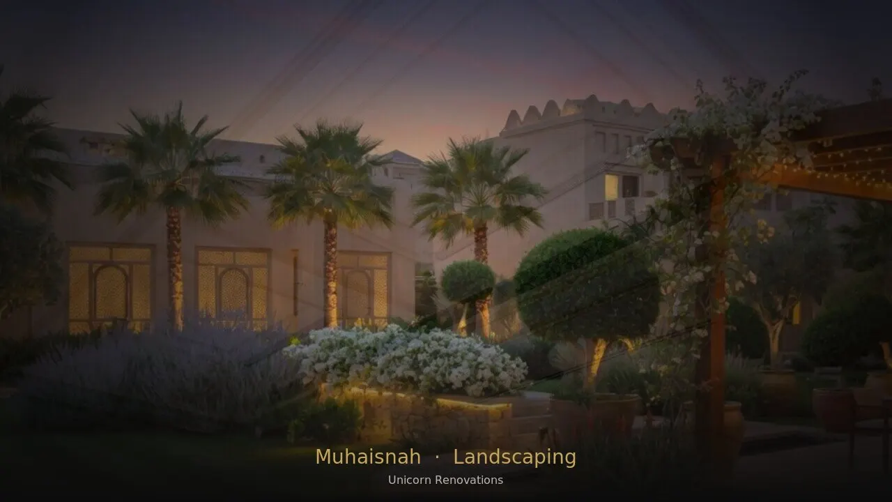 Landscaping in Muhaisnah