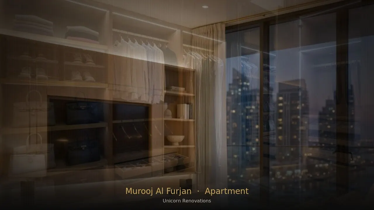 Apartment Renovation in Murooj Al Furjan