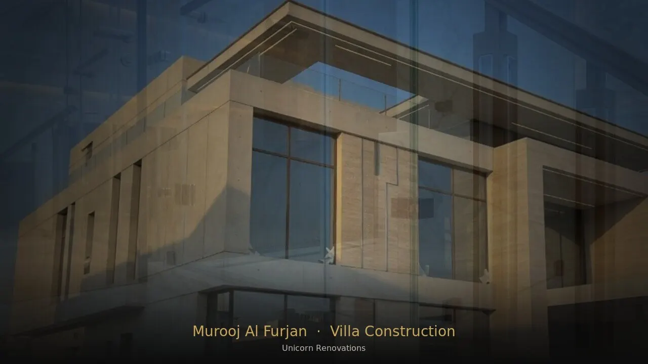 Villa Construction in Murooj Al Furjan