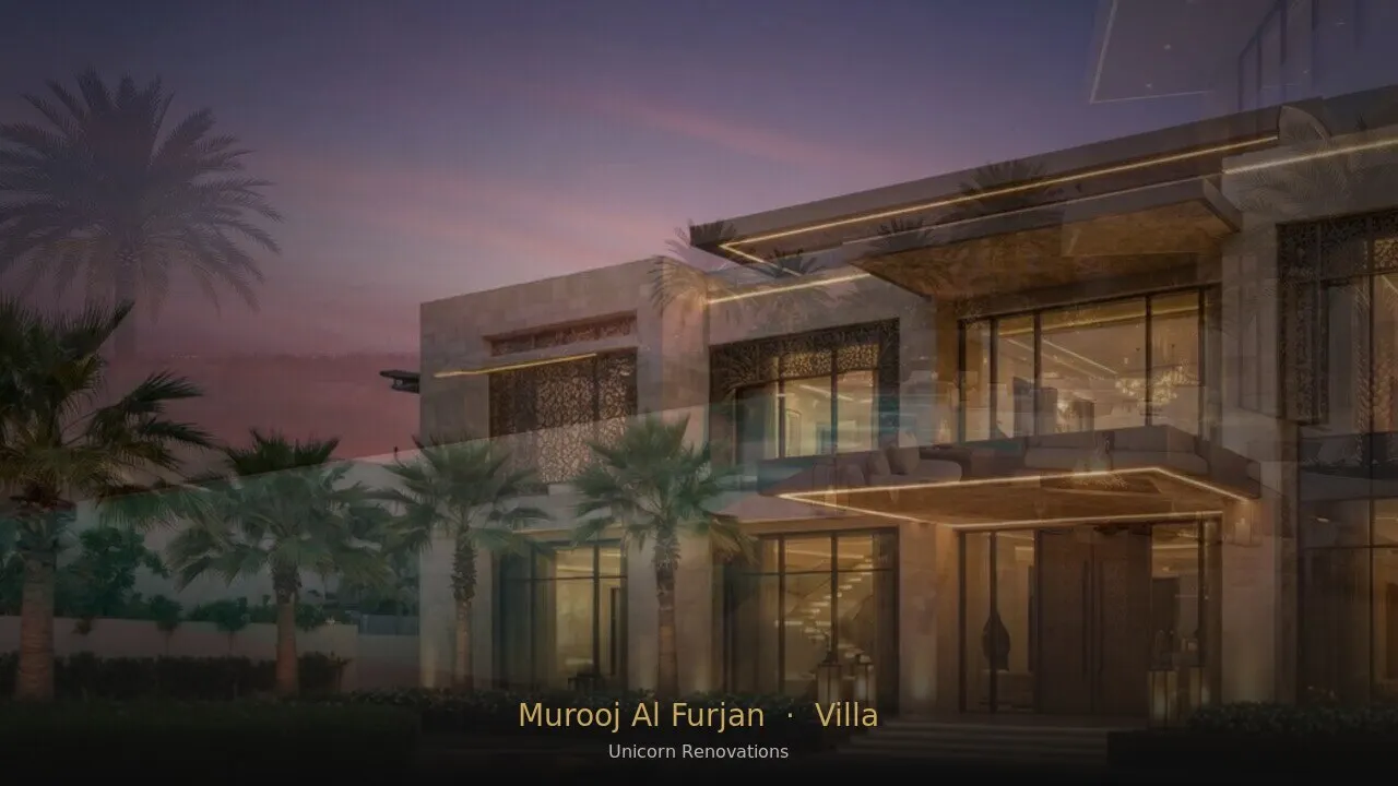 Villa Renovation in Murooj Al Furjan