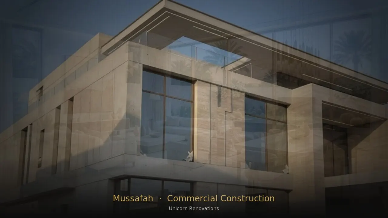 Commercial Construction in Mussafah