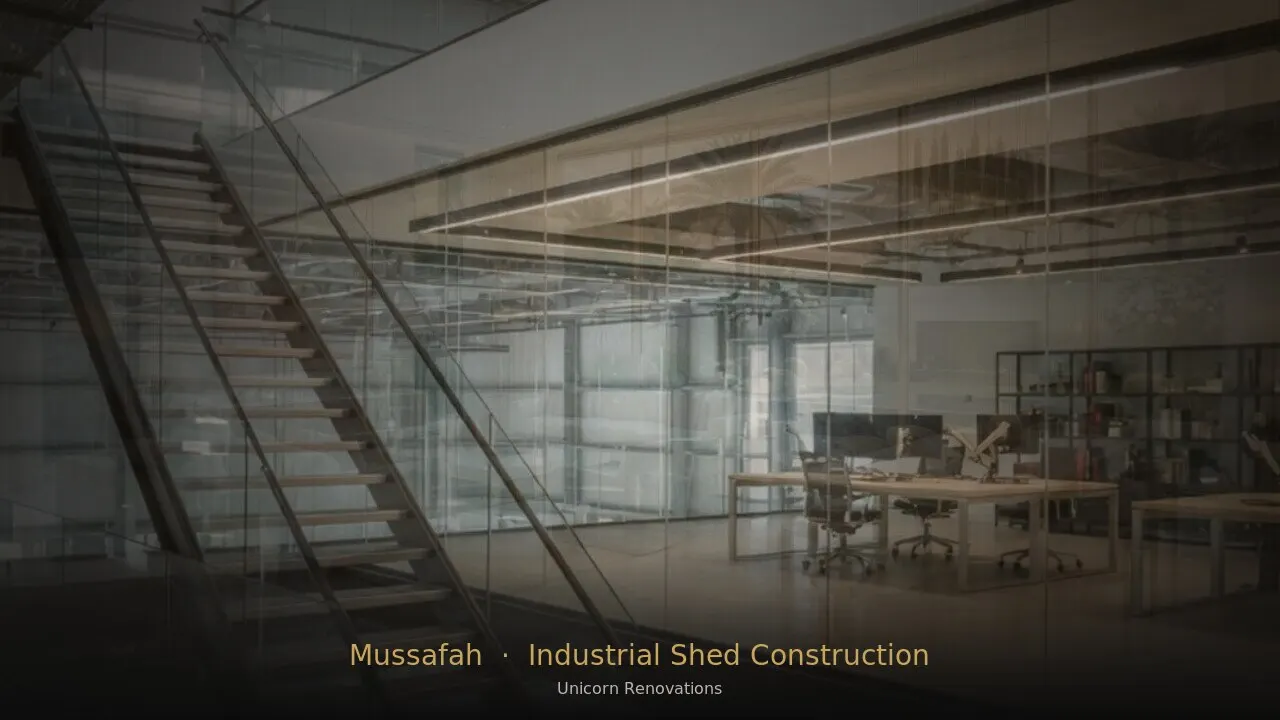 Industrial Shed Construction in Mussafah
