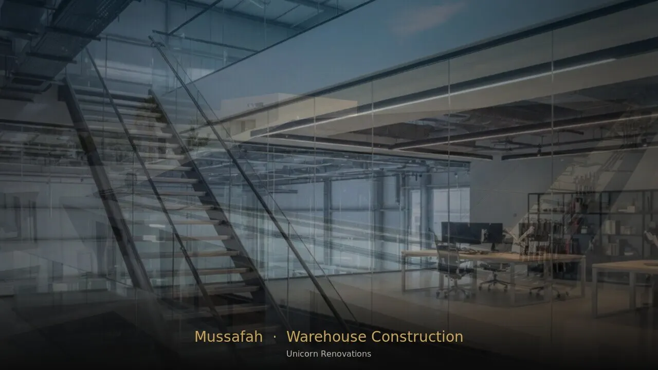Warehouse Construction in Mussafah — Unicorn Renovations