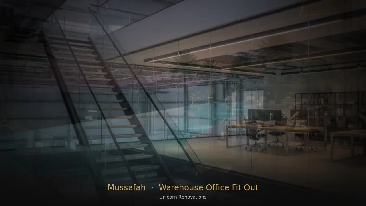 Warehouse Office Fit-Out in Mussafah