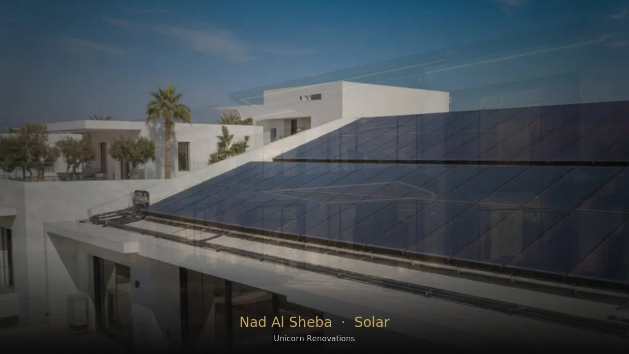 Solar Solutions in Nad Al Sheba