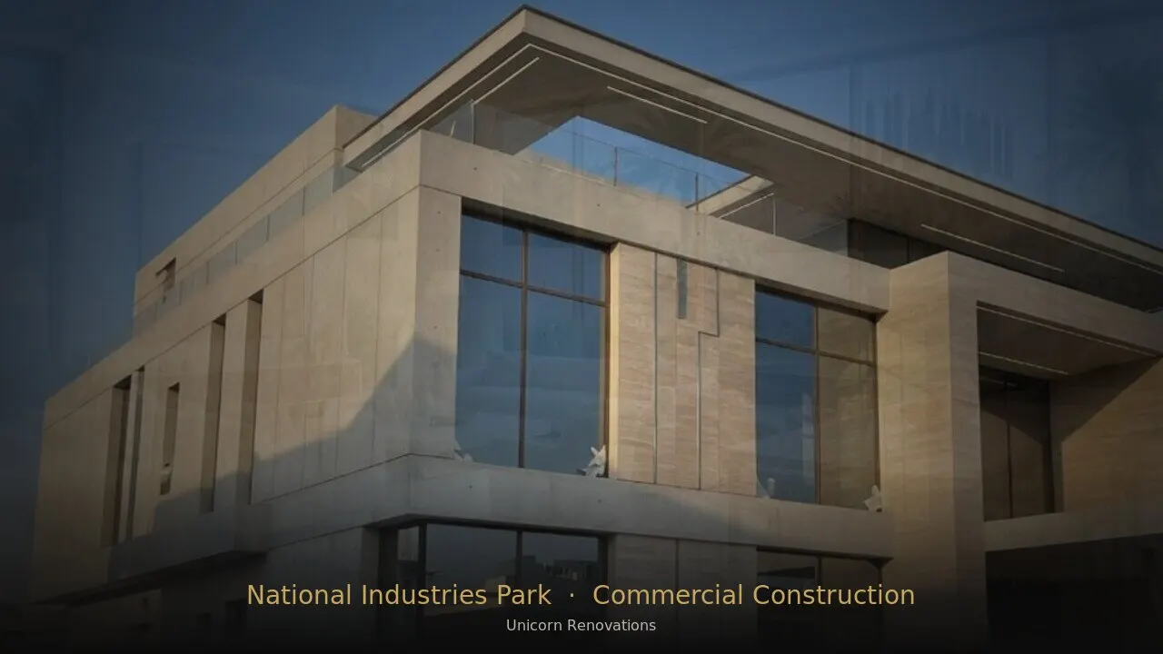 Commercial Construction in National Industries Park