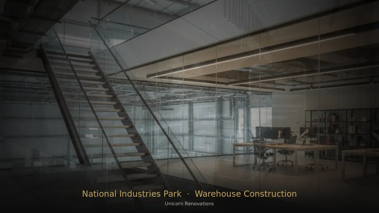 Warehouse Construction in National Industries Park
