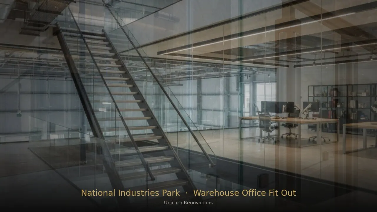 Warehouse Office Fit-Out in National Industries Park