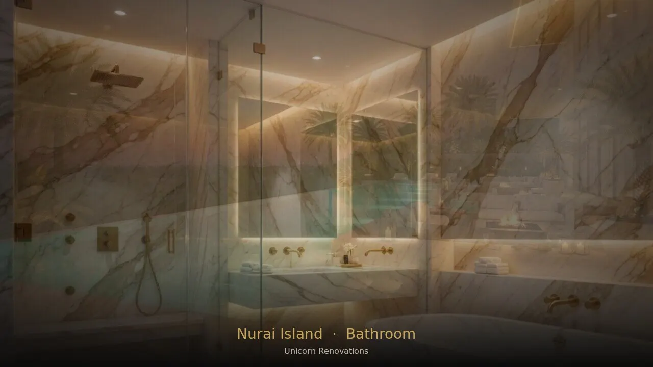 Bathroom Renovation in Nurai Island