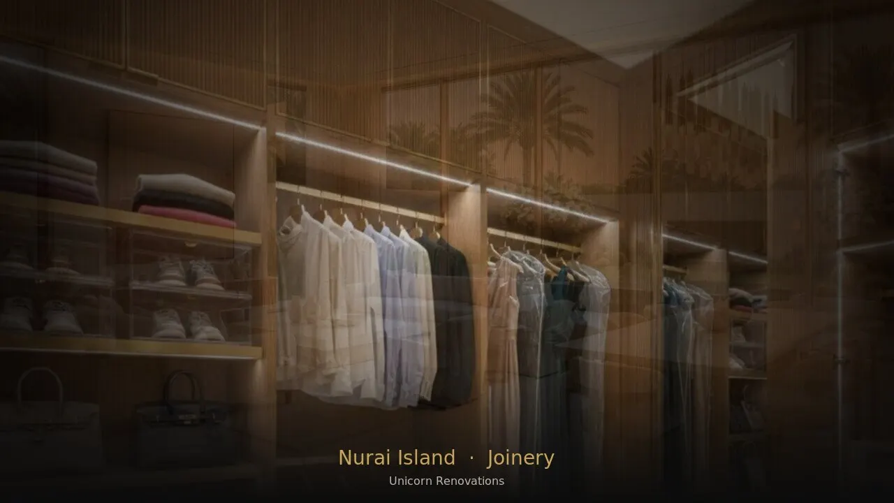 Joinery & Cabinetry in Nurai Island