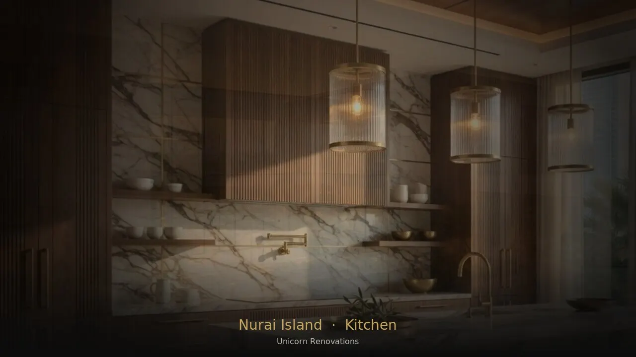 Kitchen Renovation in Nurai Island