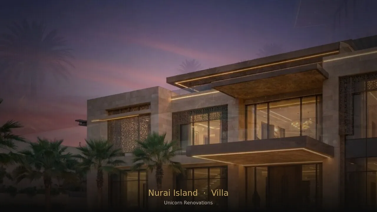 Villa Renovation in Nurai Island