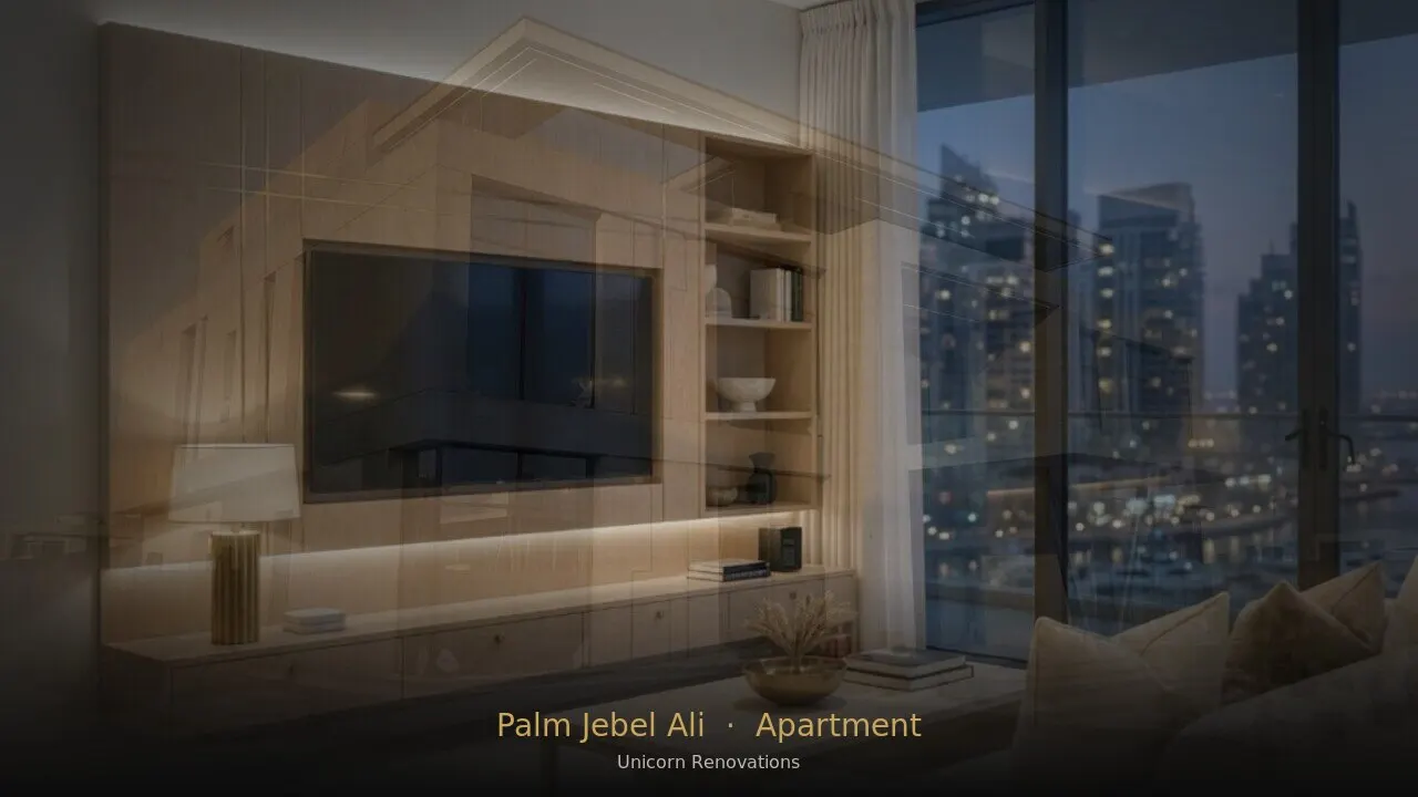 Apartment Renovation in Palm Jebel Ali