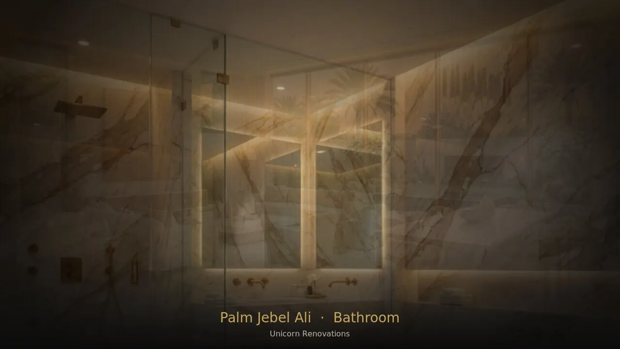 Bathroom Renovation in Palm Jebel Ali