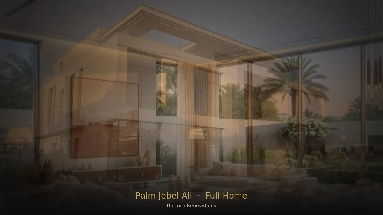 Full Home Renovation in Palm Jebel Ali