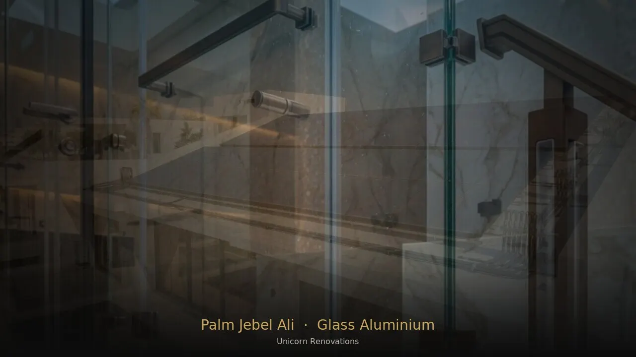 Glass & Aluminium Works in Palm Jebel Ali