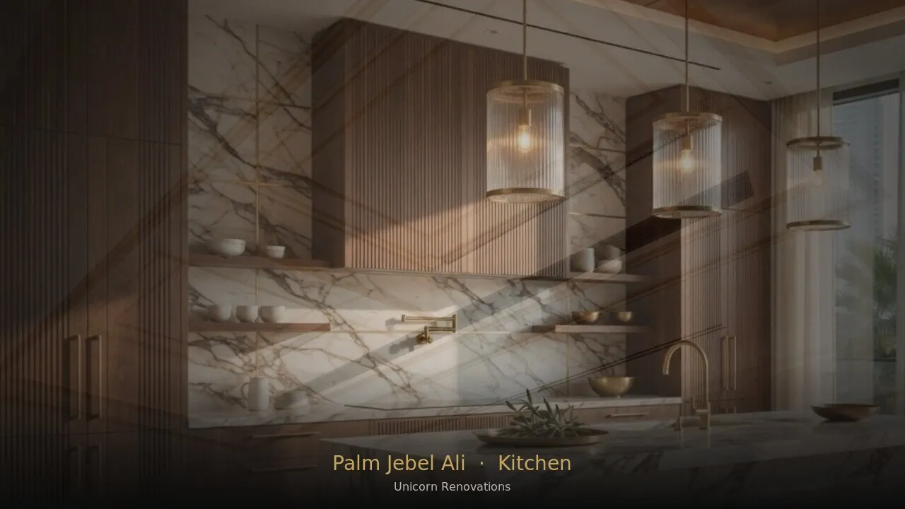 Kitchen Renovation in Palm Jebel Ali