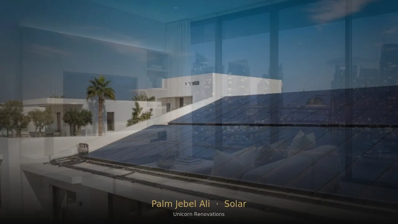Solar Solutions in Palm Jebel Ali