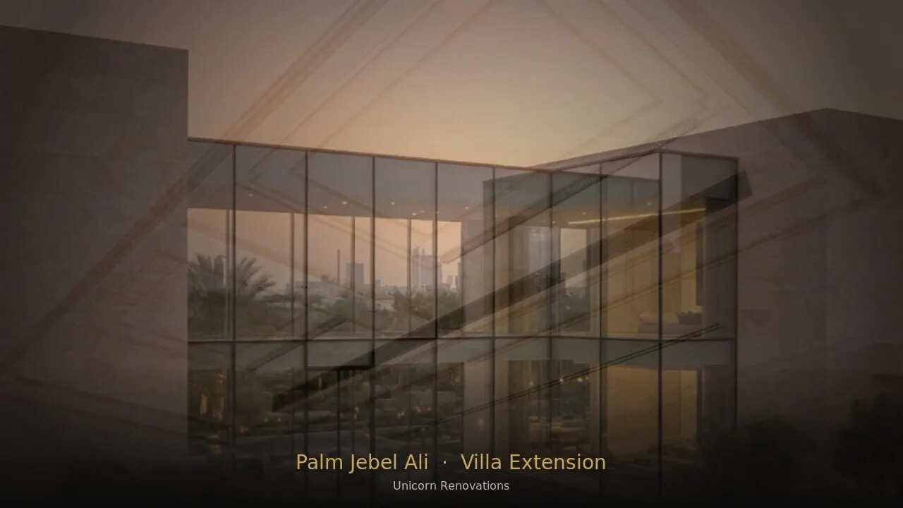 Villa Extension in Palm Jebel Ali