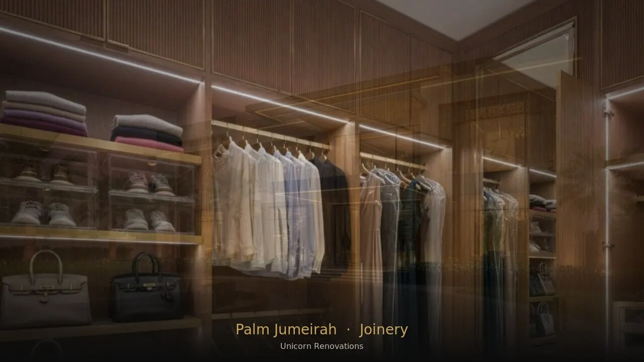 Joinery & Cabinetry in Palm Jumeirah — Unicorn Renovations