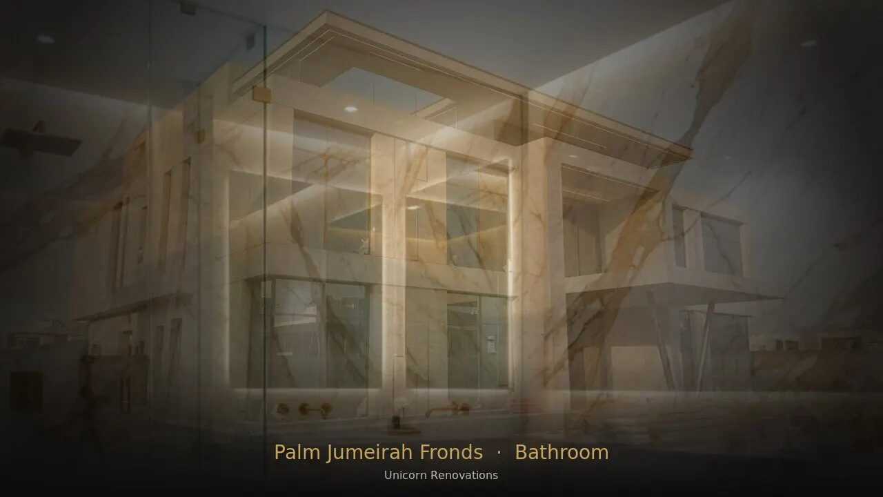 Bathroom Renovation in Palm Jumeirah Fronds