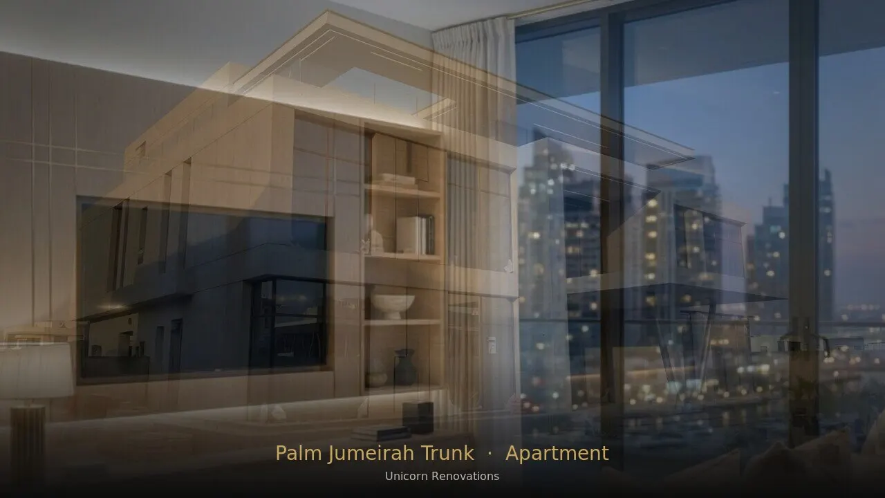 Apartment Renovation in Palm Jumeirah Trunk