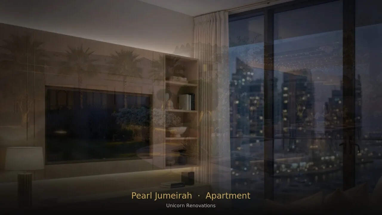 Apartment Renovation in Pearl Jumeirah