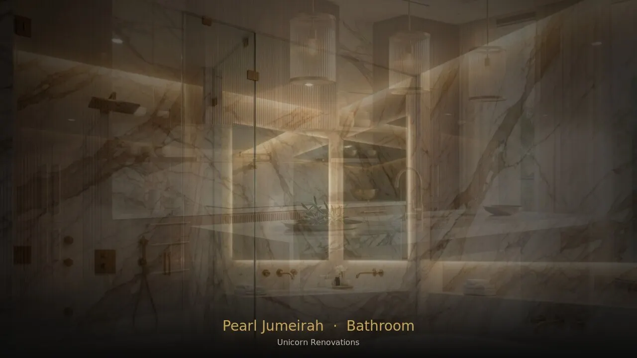Bathroom Renovation in Pearl Jumeirah