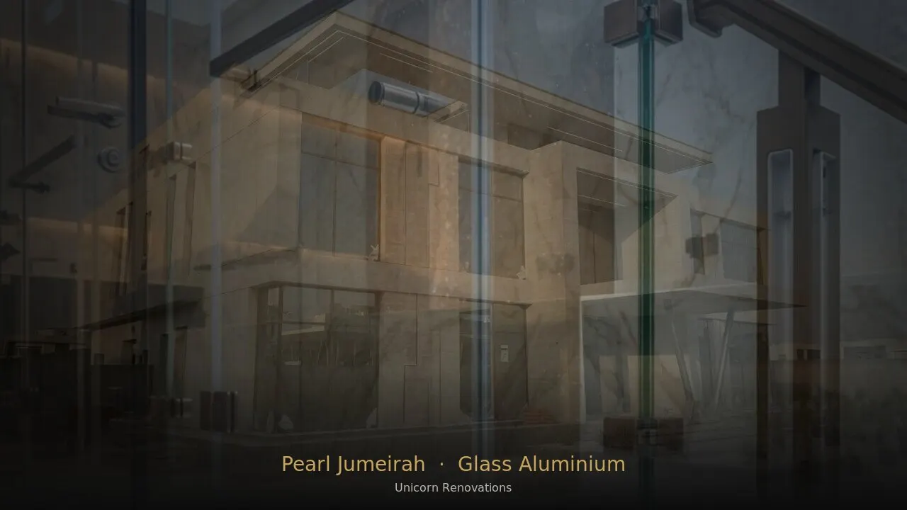 Glass & Aluminium Works in Pearl Jumeirah