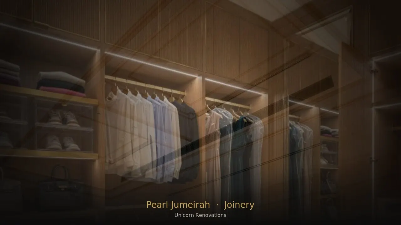 Joinery & Cabinetry in Pearl Jumeirah