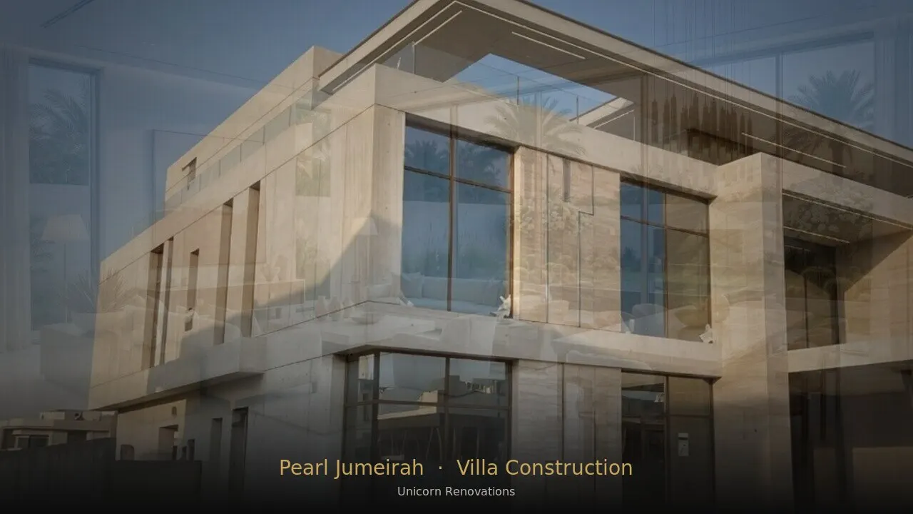 Villa Construction in Pearl Jumeirah