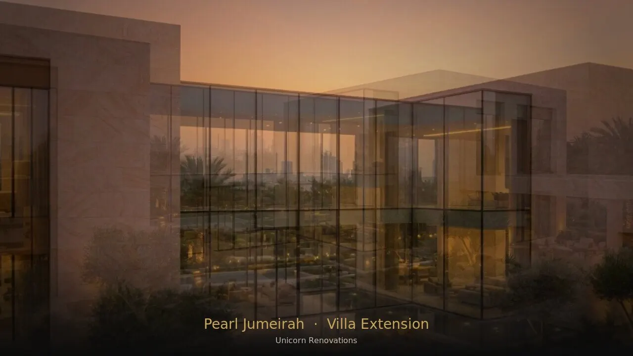 Villa Extension in Pearl Jumeirah