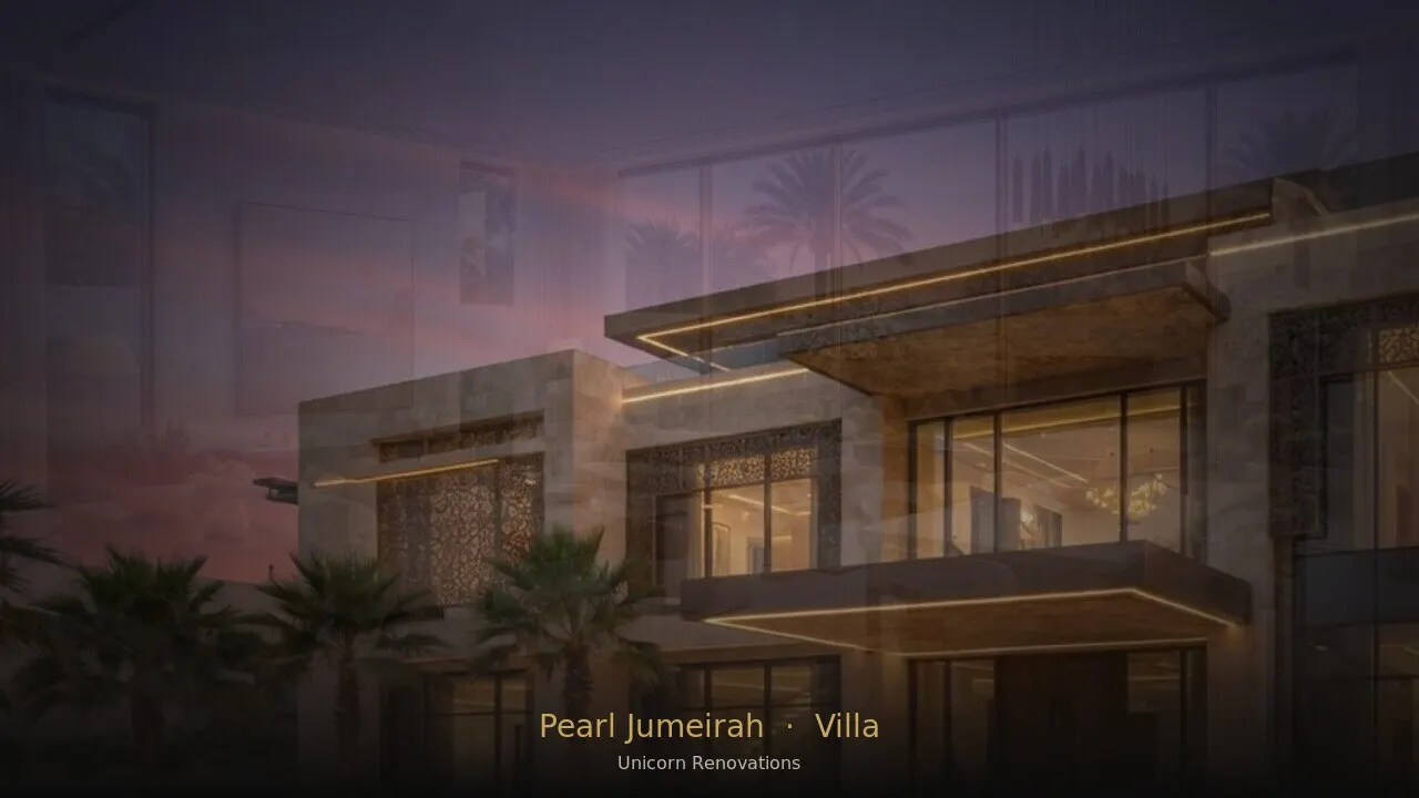 Villa Renovation in Pearl Jumeirah