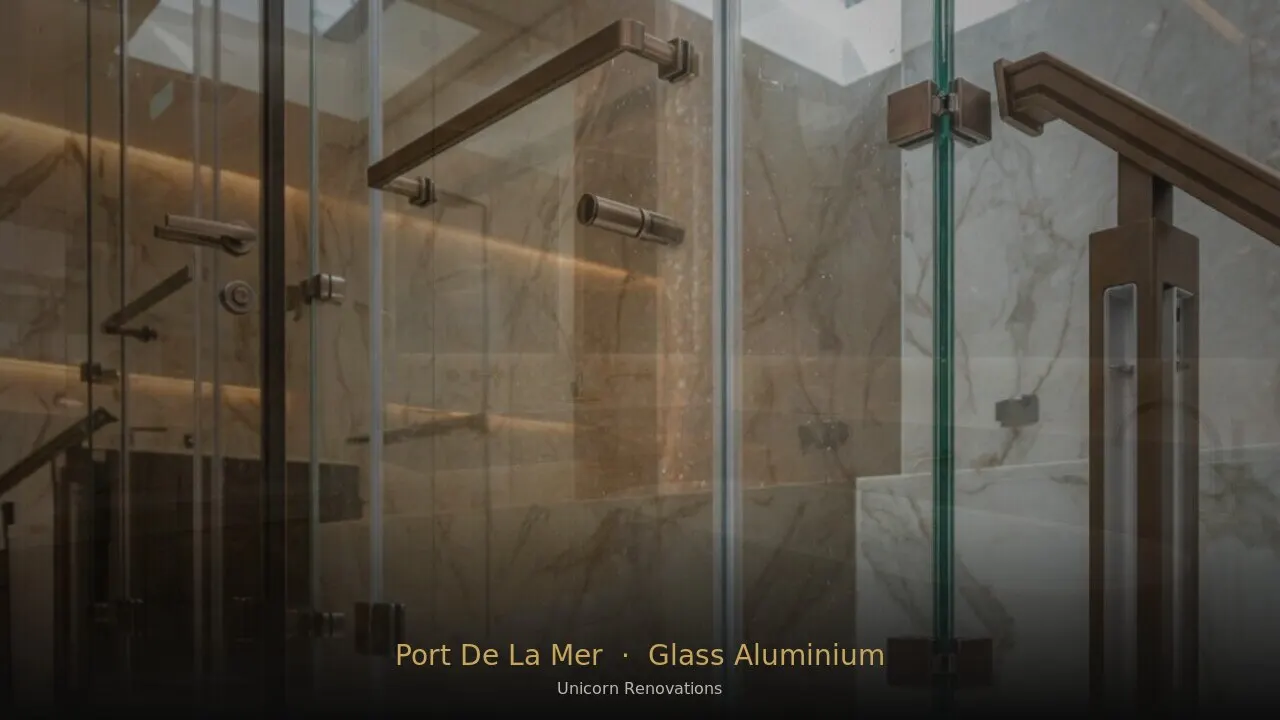 Glass & Aluminium Works in Port de La Mer