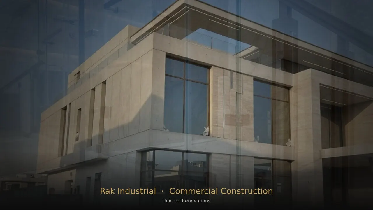 Commercial Construction in RAK Industrial Areas