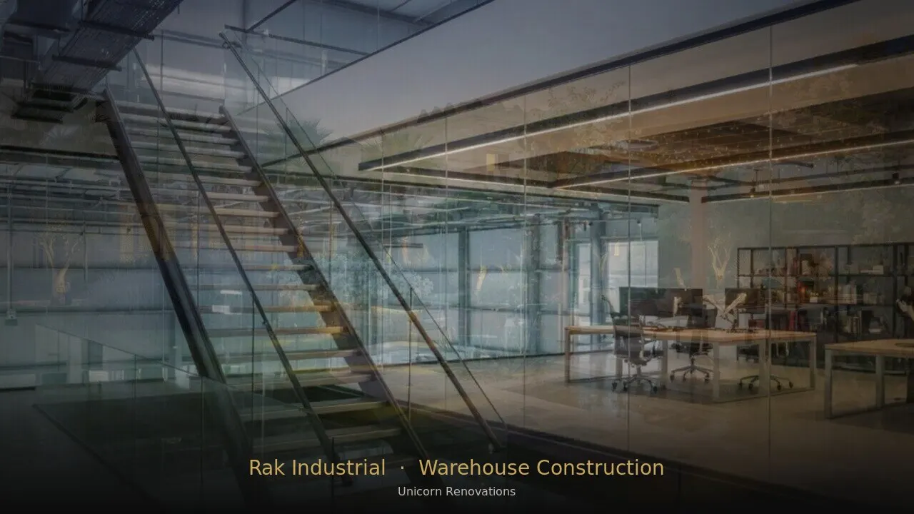 Warehouse Construction in RAK Industrial Areas