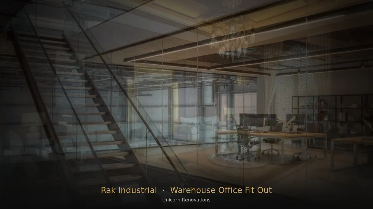 Warehouse Office Fit-Out in RAK Industrial Areas