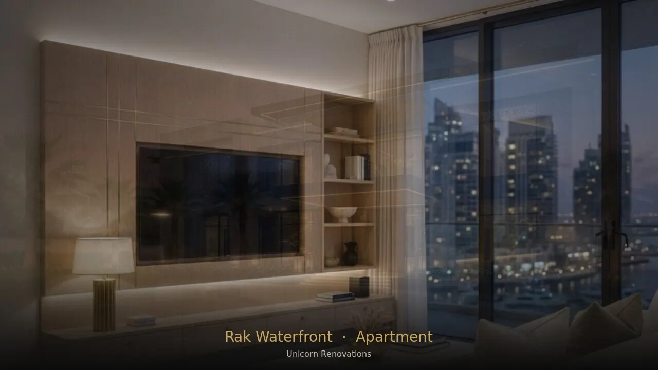 Apartment Renovation in RAK Waterfront