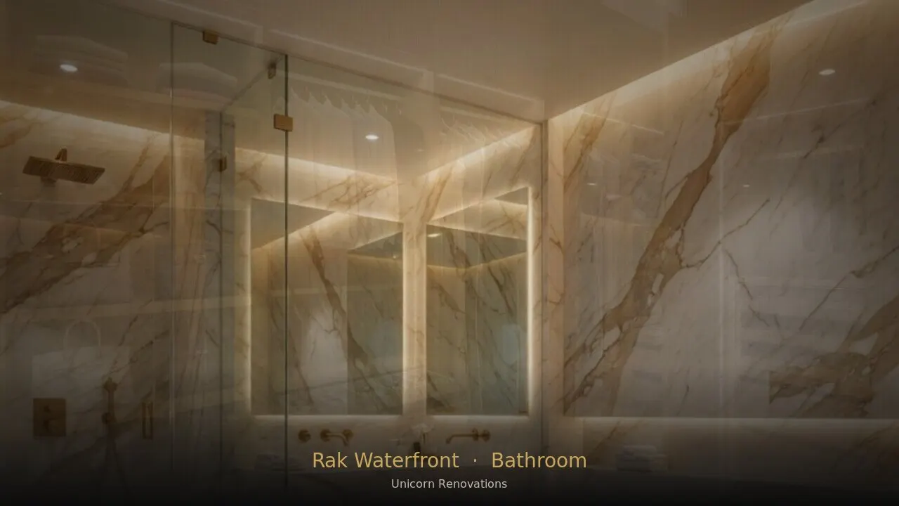 Bathroom Renovation in RAK Waterfront