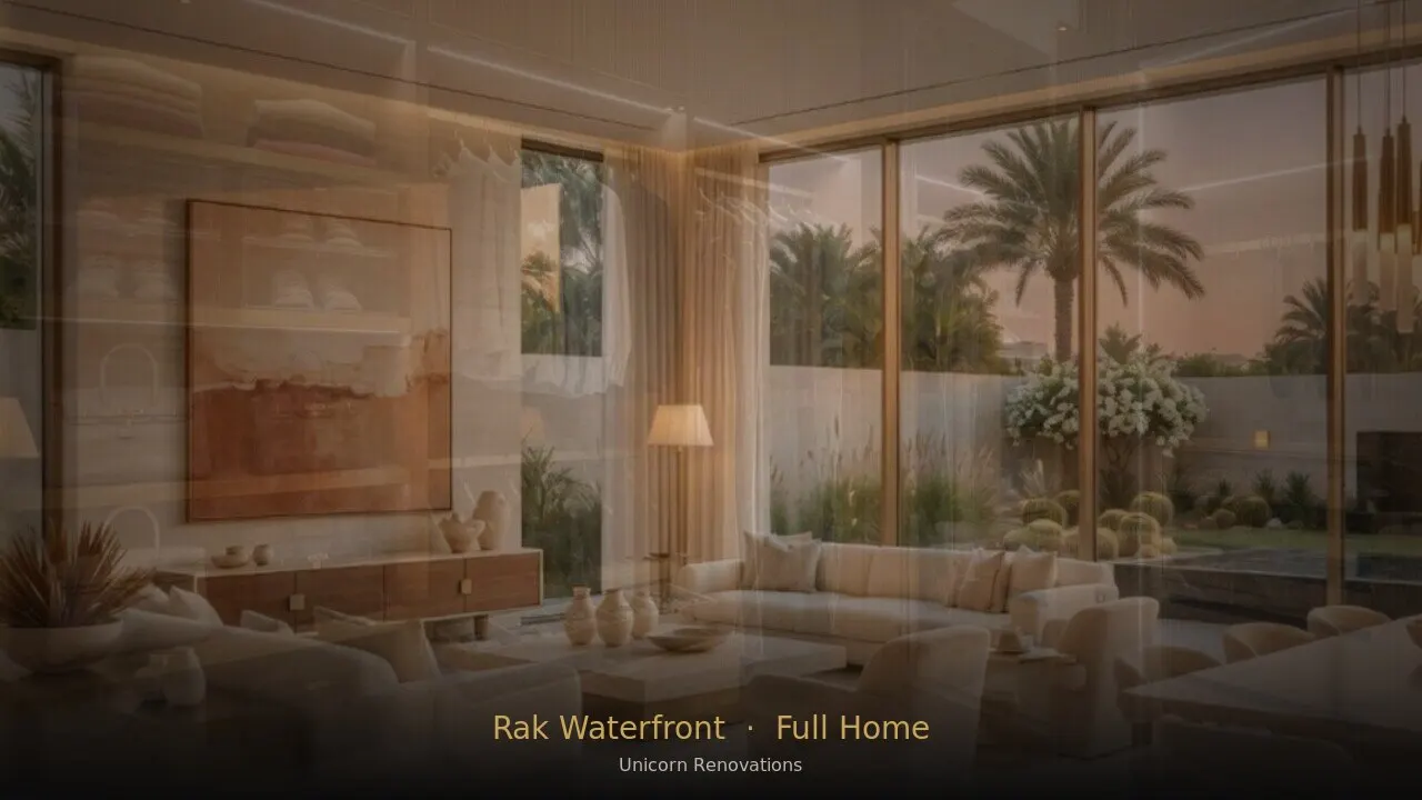 Full Home Renovation in RAK Waterfront