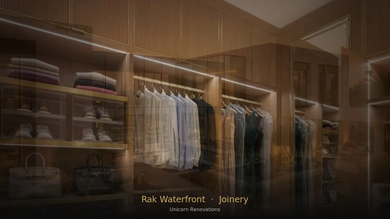Joinery & Cabinetry in RAK Waterfront
