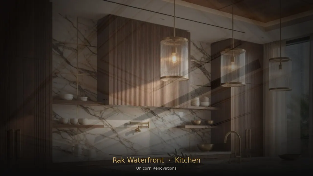 Kitchen Renovation in RAK Waterfront